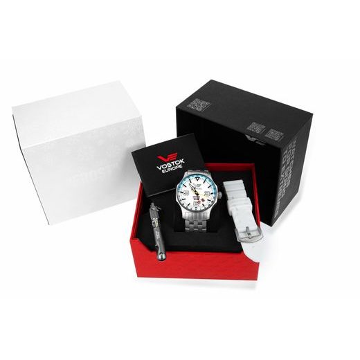 VOSTOK EUROPE EXPEDITON NORTH POLE FROST NH34-595A773 - LIMITOVANÉ EDÍCIE - ZNAČKY