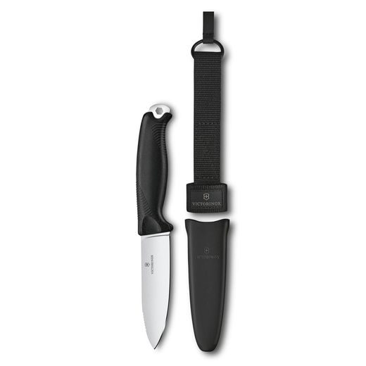 NŮŽ VICTORINOX S PEVNOU ČEPELÍ VENTURE BLACK 3.0902.3 - DÝKY - OSTATNÉ