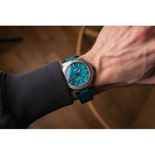 ORIS AQUIS DATE NEW YORK HARBOR LIMITED EDITION II 43,5 MM 01 733 7789 4187-SET - AQUIS - ZNAČKY