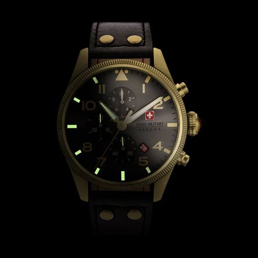 SWISS MILITARY HANOWA THUNDERBOLT CHRONO SMWGC0000410 - THUNDERBOLT - ZNAČKY