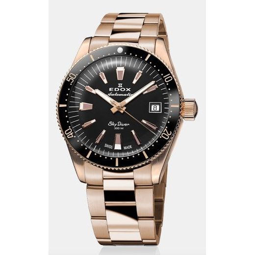 EDOX SKYDIVER 38 DATE AUTOMATIC 80131-37RNM-NI - SKYDIVER - ZNAČKY