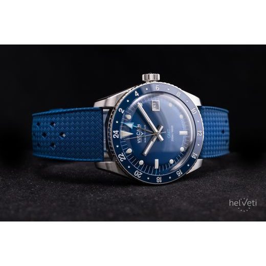 VULCAIN SKINDIVER GMT - BLUE - SKINDIVER NAUTIQUE - ZNAČKY