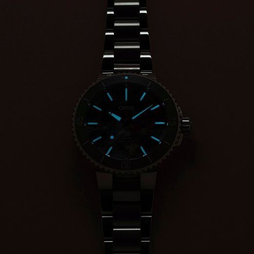ORIS AQUIS DATE 36,5 MM UPCYCLE 01 733 7770 4150-SET - AQUIS - ZNAČKY
