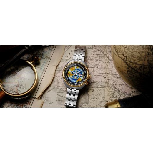 ORIENT RA-AA0E08Y WORLD MAP 75TH ANNIVERSARY LIMITED EDITION - REVIVAL - ZNAČKY