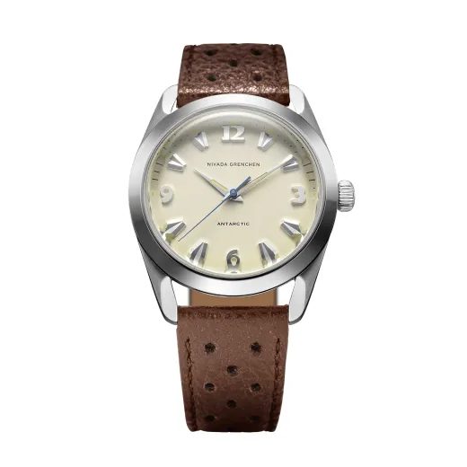 NIVADA GRENCHEN ANTARCTIC 38 MM - EGGSHELL BEIGE LUMINOVA - ANTARCTIC - ZNAČKY