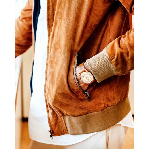 ŘEMÍNEK HIRSCH BAGNORE 2 - ZLATOHNĚDÝ - REMIENKY - OSTATNÉ