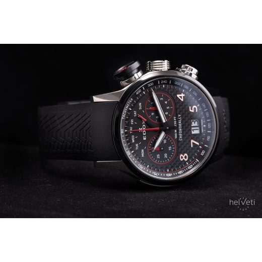 EDOX CHRONORALLY QUARTZ CHRONOGRAPH 38003-TINRIV-CARO - CHRONORALLY - ZNAČKY