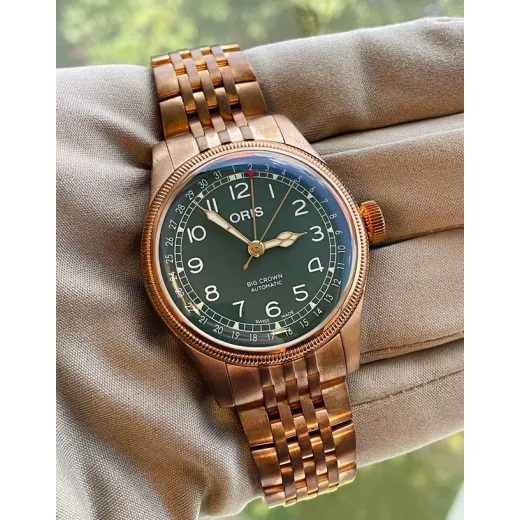 ORIS BIG CROWN BRONZE POINTER DATE 01 754 7741 3167-07 8 20 01 - BIG CROWN - ZNAČKY