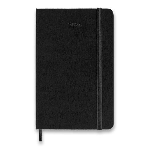 DIÁŘ MOLESKINE 2024 VÝBĚR BAREV - TÝDENNÍ - TVRDÉ DESKY - L 1206/57230 - DIÁRE A ZÁPISNÍKY - OSTATNÉ