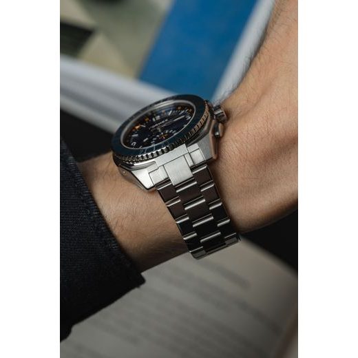 FORMEX STRATOS UTC AUTOMATIC 41MM BLUE STEEL BRACELET 1101.1.6431.111 - STRATOS - ZNAČKY