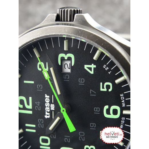TRASER P67 OFFICER PRO GUNMETAL BLACK/LIME NATO - HERITAGE - ZNAČKY