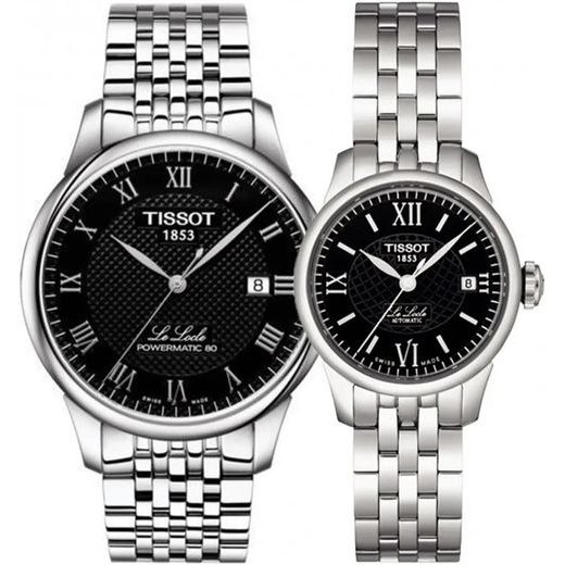 SET TISSOT LE LOCLE AUTOMATIC T006.407.11.053.00 A T41.1.183.53 - LE LOCLE AUTOMATIC - ZNAČKY