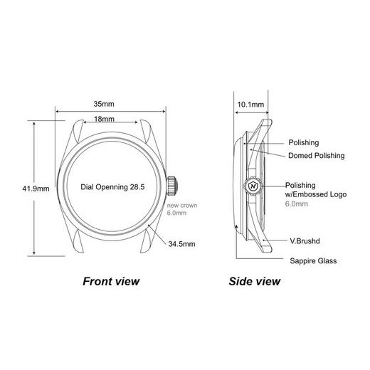 NIVADA GRENCHEN ANTARKTÍDA ĽADOVEC 35 MM - ANTARCTIC - ZNAČKY