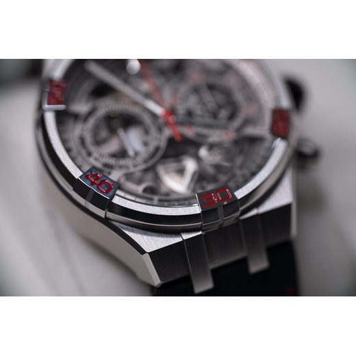 MAURICE LACROIX AIKON AUTOMATIC CHRONOGRAPH SPECIAL EDITION MAHINDRA RACING AI6098-SS001-091-2 - AIKON - ZNAČKY