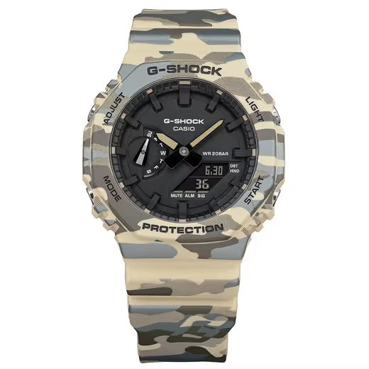CASIO G-SHOCK GA-2100CM-5AER CAMOUFLAGE SERIES - CASIOAK - ZNAČKY