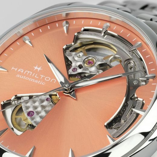 HAMILTON JAZZMASTER OPEN HEART LADY AUTO H32215100 - JAZZMASTER - ZNAČKY