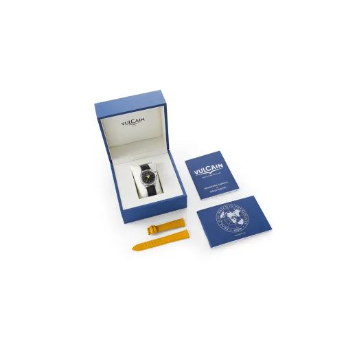 VULCAIN CRICKET SALUTE 36 MM ŽLTÉ - ARCHÍV