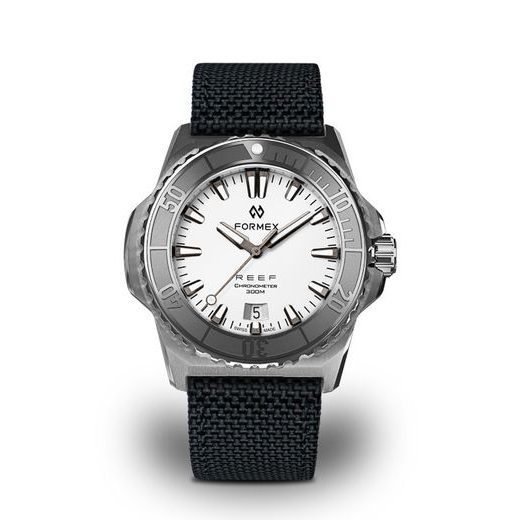 FORMEX REEF 39,5 AUTOMATIC CHRONOMETER WHITE DIAL - REEF - ZNAČKY