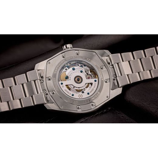 FORMEX ESSENCE FORTYTHREE AUTOMATIC CHRONOMETER MALACHITE STEEL BRACELET 0330.1.6390.100 - ESSENCE - ZNAČKY