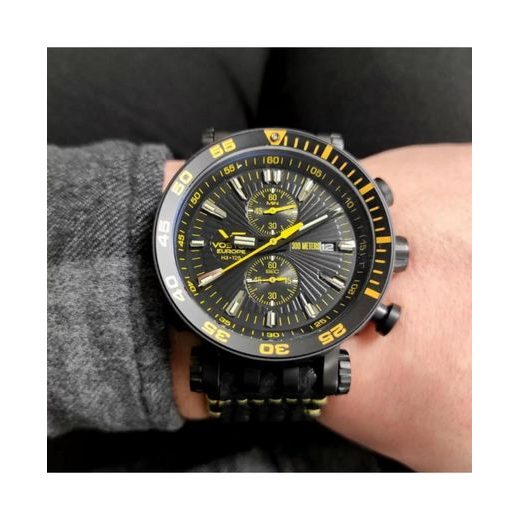 VOSTOK EUROPE ENERGIA ROCKET CHRONO LINE VK61-575C589 - ENERGIA ROCKET - ZNAČKY
