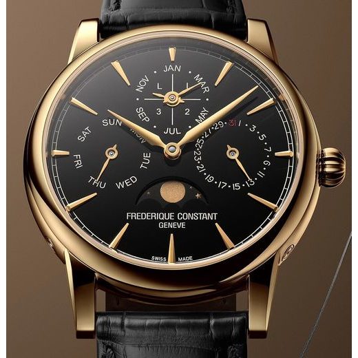FREDERIQUE CONSTANT MANUFACTURE CLASSIC PERPETUAL CALENDAR AUTOMATIC LIMITED EDITION FC-776ONB3H7 - MANUFACTURE - ZNAČKY