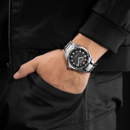 SWISS MILITARY HANOWA GREYHOUND SMWGG0001503 - GENTS COLLECTION - ZNAČKY