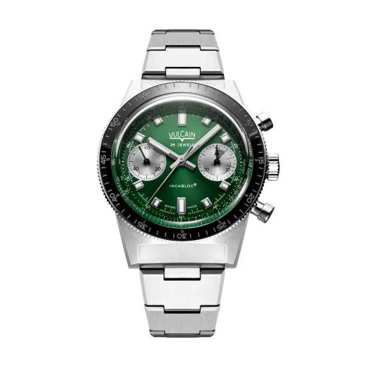 VULCAIN SKINDIVER CHRONOGRAPH GREEN - SKINDIVER CHRONO - ZNAČKY