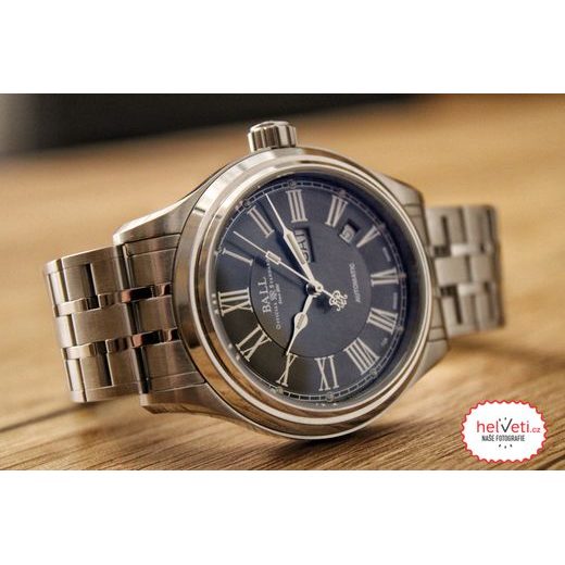 BALL TRAINMASTER ROMAN NM1058D-S4J-GY - TRAINMASTER - ZNAČKY