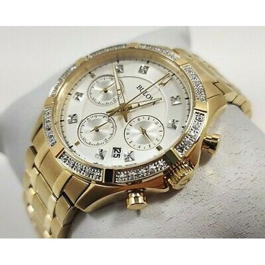 BULOVA SUTTON DIAMOND CHRONOGRAPH 98E113 - CLASSIC - ZNAČKY