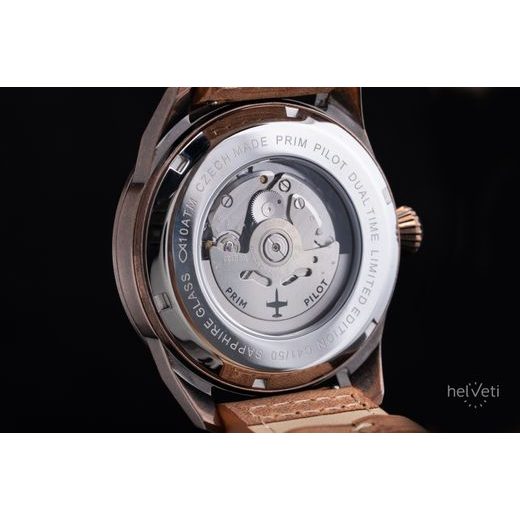 PRIM PILOT DUAL TIME - C W91P.13250.C - AUTOMATIC - ZNAČKY