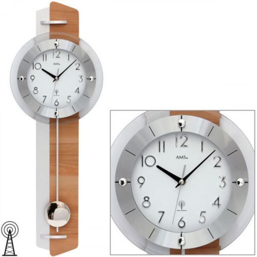 AMS DESIGN RADIO CONTROLLED 5271 - NÁSTENNÉ HODINY - OSTATNÉ
