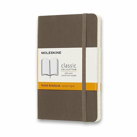 ZÁPISNÍK MOLESKINE VÝBĚR BAREV - MĚKKÉ DESKY - S, LINKOVANÝ 1331/11242 - DIÁRE A ZÁPISNÍKY - OSTATNÉ