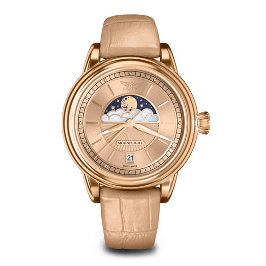 BÉŽOVÝ KOŽENÝ REMIENOK AVIATOR PRE DOUGLAS MOONFLIGHT V.1.33.2.260.4 - ZLATÁ PRACKA - REMIENKY - OSTATNÉ