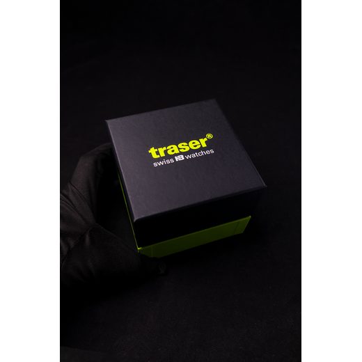 TRASER AURORA GMT SILVER - KOŽA - CLASSIC - ZNAČKY