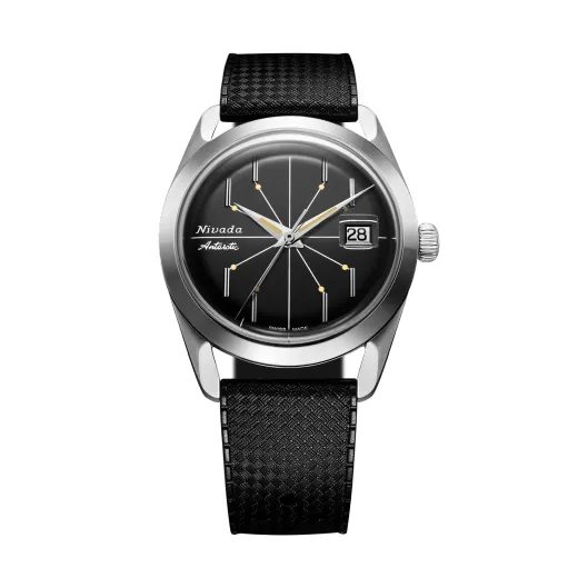 NIVADA GRENCHEN ANTARCTIC SPIDER BLACK 38 MM - ANTARCTIC - ZNAČKY