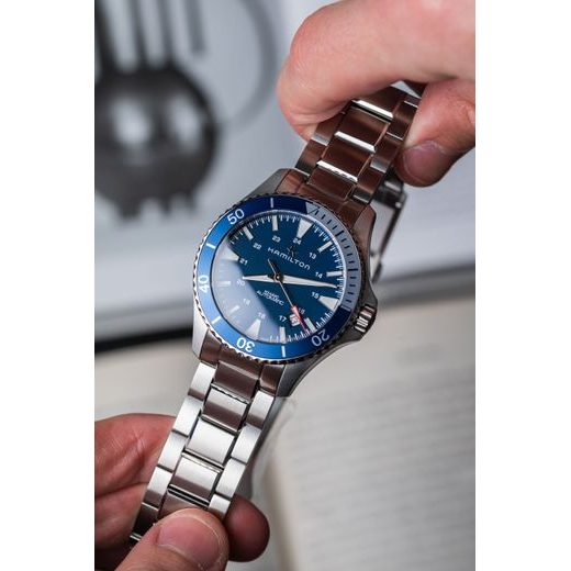 HAMILTON KHAKI NAVY SCUBA AUTO H82345141 - KHAKI NAVY - ZNAČKY