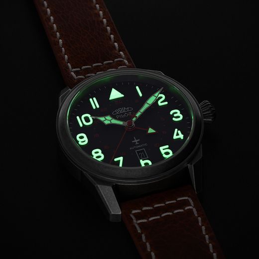 PRIM PILOT DUAL TIME - D W91P.13250.D - AUTOMATIC - ZNAČKY