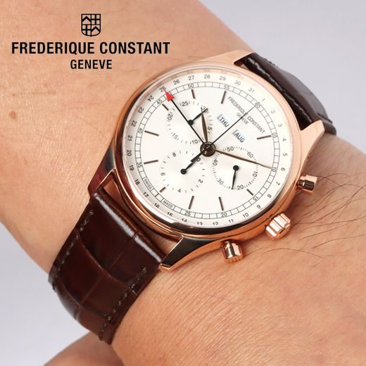 FREDERIQUE CONSTANT CLASSICS GENTS CHRONOGRAPH TRIPLE CALENDAR QUARTZ FC-296SW5B4 - CLASSICS GENTS - ZNAČKY