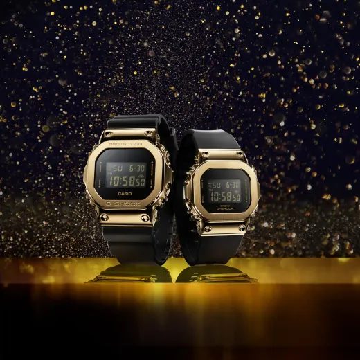SET CASIO G-SHOCK GM-5600G-9ER A GM-S5600GB-1ER - HODINKY PRE PÁRY - HODINKY