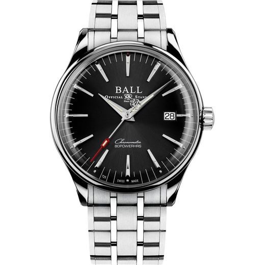 BALL TRAINMASTER MANUFACTURE 80 HOURS COSC NM3280D-S1CJ-BK - BALL - ZNAČKY