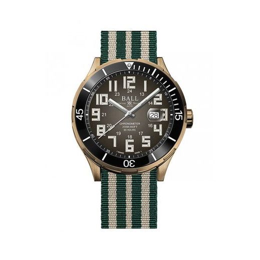 BALL ROADMASTER STARLIGHT VÝROBA BRONZOVÁ (43 MM) LIMITOVANÁ EDÍCIA DD3072B-LC-BR - ROADMASTER - ZNAČKY