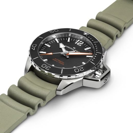 HAMILTON KHAKI NAVY FROGMAN AUTO H77455331 - KHAKI NAVY - ZNAČKY