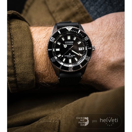 CITIZEN FUJITSUBO PROMASTER MARINE AUTOMATIC DIVER'S SUPER TITANIUM NB6021-17E - PROMASTER - ZNAČKY