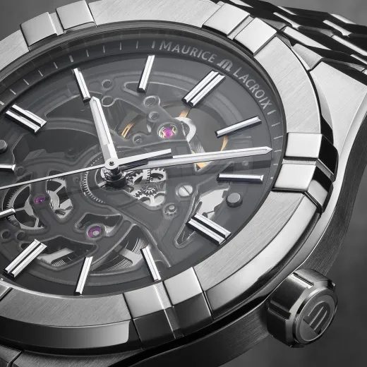 MAURICE LACROIX AIKON AUTOMATIC SKELETON AI6008-SS002-030-1 - AIKON - ZNAČKY