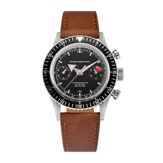 NIVADA GRENCHEN CHRONOMASTER BROAD ARROW - INTER. BEZEL - MANUAL - CHRONOMASTER - ZNAČKY