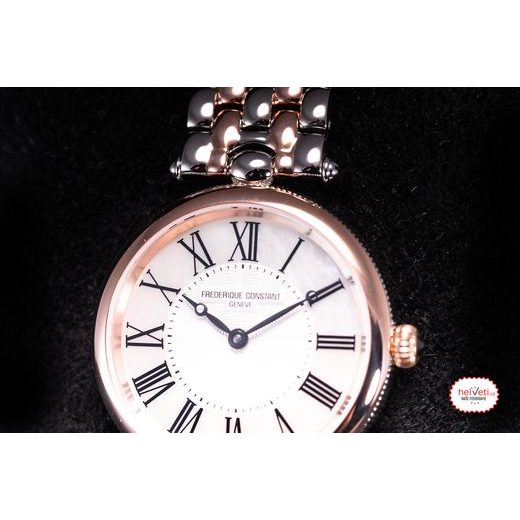 FREDERIQUE CONSTANT CLASSICS ART DECO ROUND QUARTZ FC-200MPW2AR2B - CLASSICS LADIES - ZNAČKY