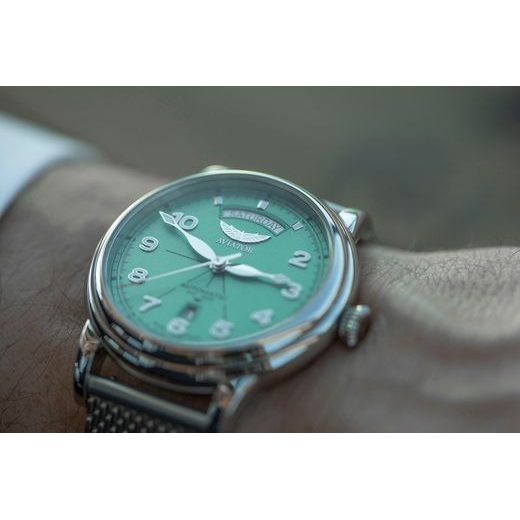 AVIATOR DOUGLAS DAY-DATE 45 AUTOMATIC V.3.44.0.403.5 - DOUGLAS DAY-DATE - ZNAČKY
