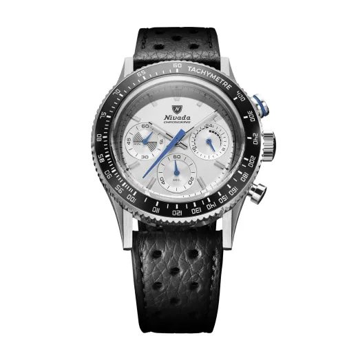 NIVADA GRENCHEN CHRONOKING MECAQUARTZ RACING GREY - INTER. BEZEL - CHRONOMASTER - ZNAČKY