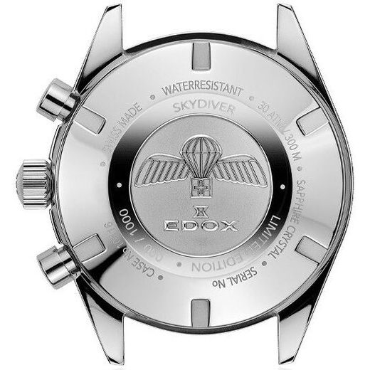 EDOX SKYDIVER CHRONOGRAPH QUARTZ 10116-3-GRIDN LIMITED EDITION - SKYDIVER - ZNAČKY