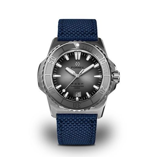 FORMEX REEF 39,5 AUTOMATIC CHRONOMETER SILVER DIAL - REEF - ZNAČKY